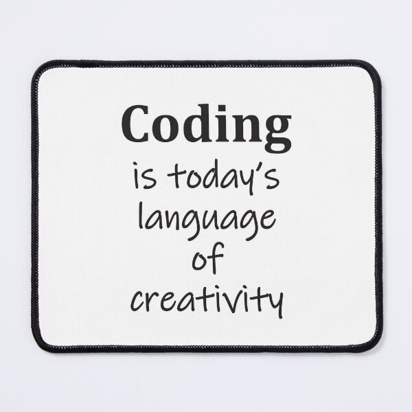 Item preview, Coding is today’s language of creativity designed and sold by OCNau.