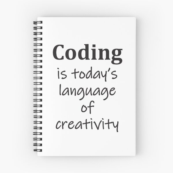 Item preview, Coding is today’s language of creativity designed and sold by OCNau.