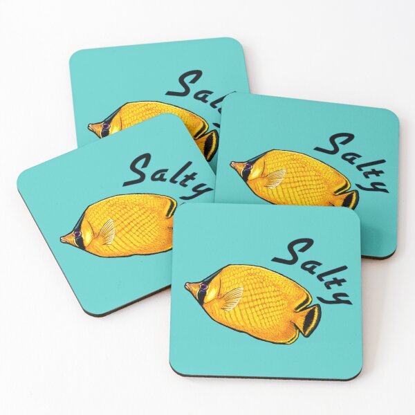 Item preview, Salty Butterfly Fish designed and sold by FreyStrandDraws.