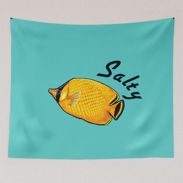 Item preview, Salty Butterfly Fish designed and sold by FreyStrandDraws.