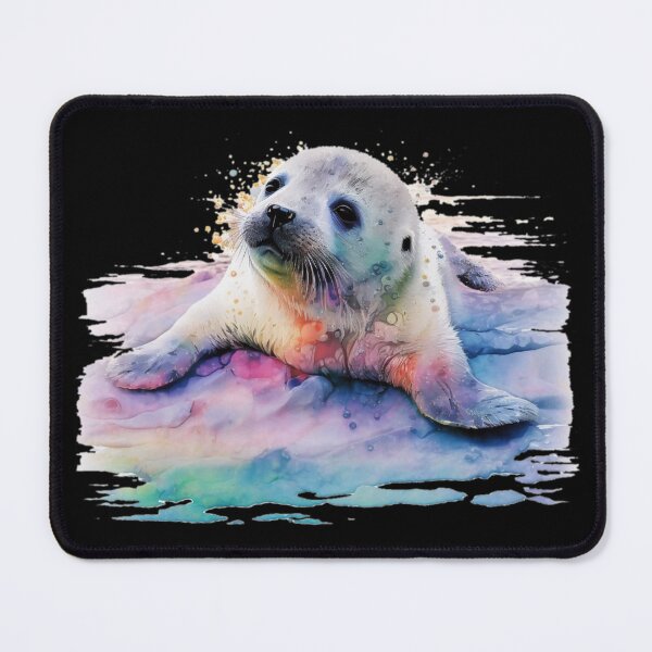 Item preview, Baby Seal Watercolor designed and sold by Brohemoth-Inc.