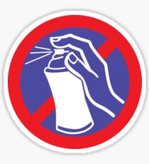 No Graf Sticker