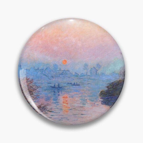 Item preview, Sunset on the Seine Claude Monet designed and sold by OldTimeArt.