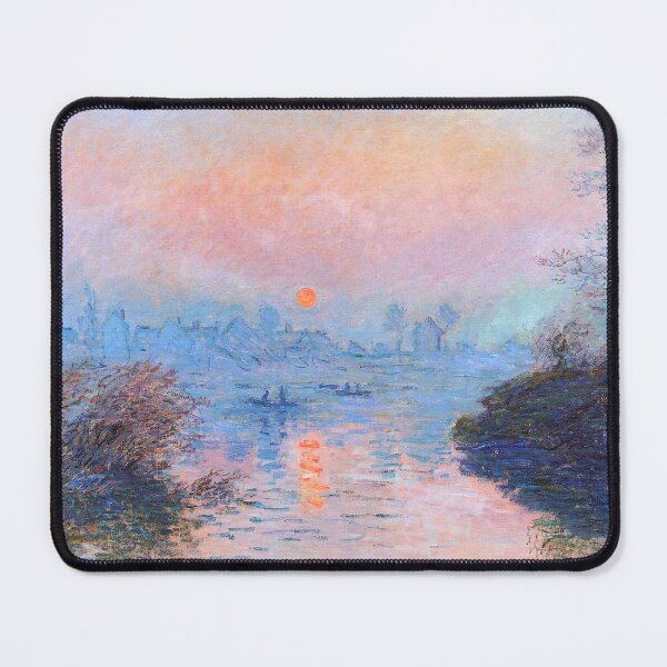 Item preview, Sunset on the Seine Claude Monet designed and sold by OldTimeArt.