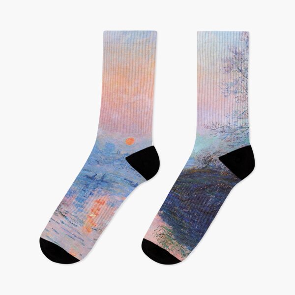 Item preview, Sunset on the Seine Claude Monet designed and sold by OldTimeArt.