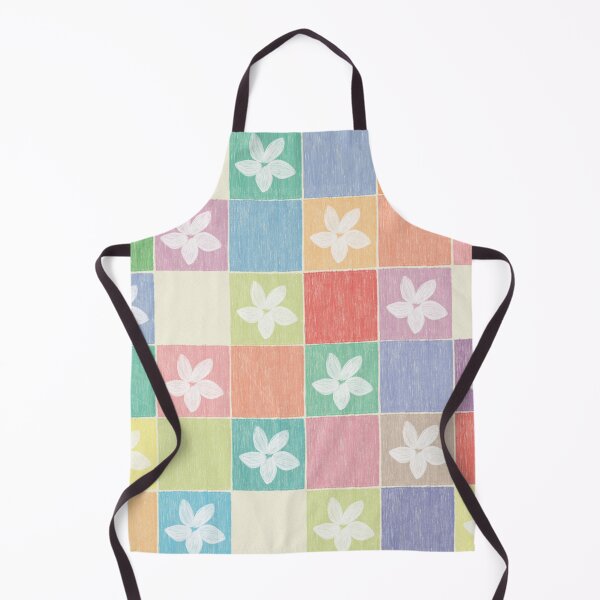 Item preview, DP282-6 Pastel Checkerboard With Flowers designed and sold by DuckyRubin.