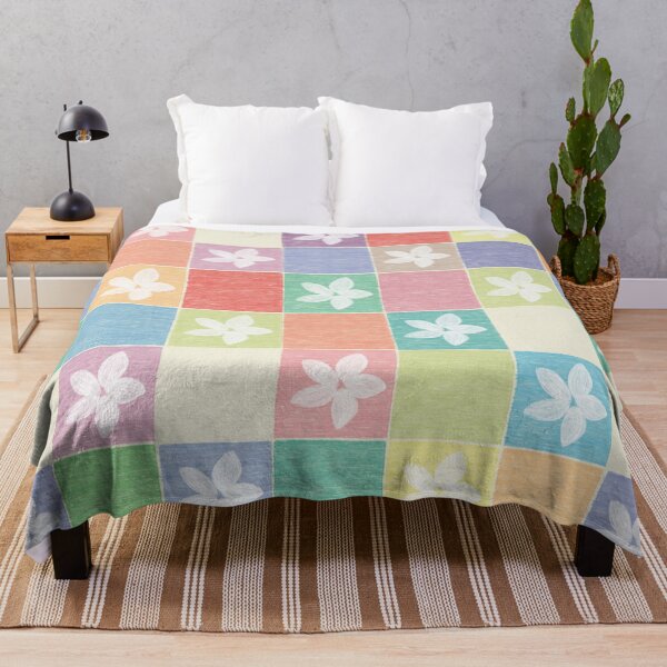 Item preview, DP282-6 Pastel Checkerboard With Flowers designed and sold by DuckyRubin.