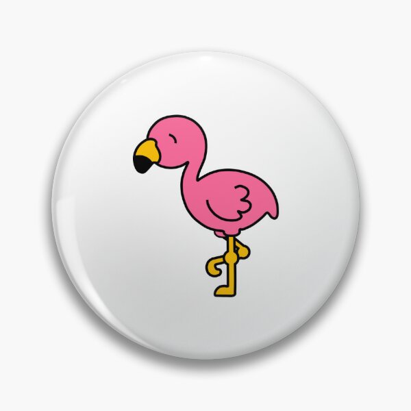 Artikelvorschau, Netter glücklicher Flamingo entworfen und verkauft von OrderofOps.