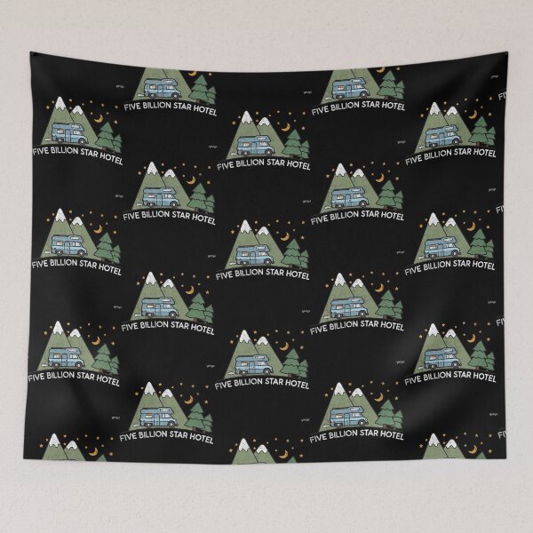 Item preview, Camping-car 5 milliards de dollars Hôtel Camping cadeau  designed and sold by TacomaStuu.