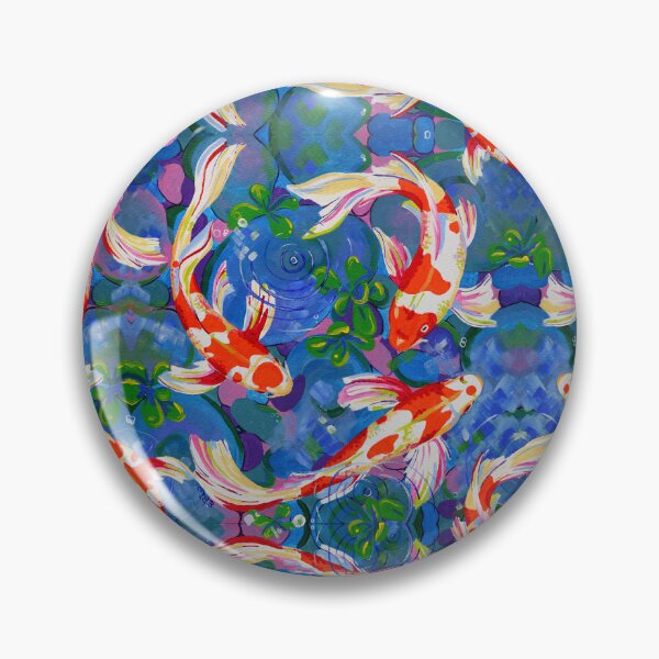Item preview, Koi Fish, Goldfish Pattern designed and sold by EveiArt.