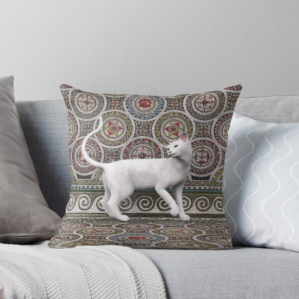 Item preview, A cat on the mosaic designed and sold by Roberta Angiolani.