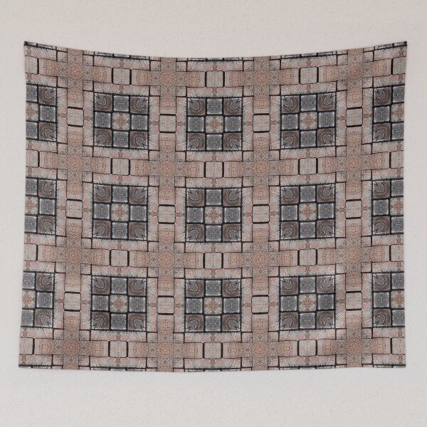 Item preview, Aged Wood Dimensional Lumber Kaleidoscope Pattern 2 designed and sold by Swabcraft.