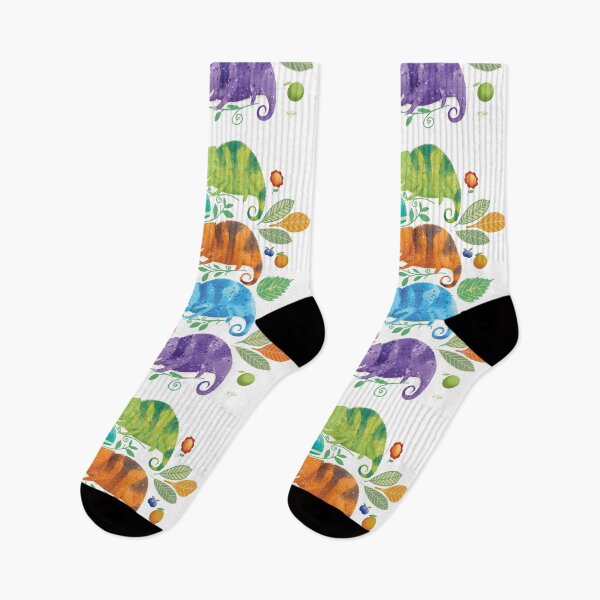 Item preview, Rainbow Chameleons designed and sold by Karin Taylor.