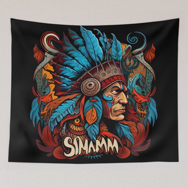 Item preview, guerrero cacique designed and sold by KafeMo.