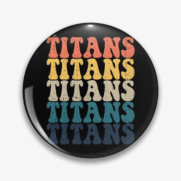Aperçu de l'œuvre Titans High School Titans Sports Team Retro Titans Gear créée et vendue par DynamicDesign.