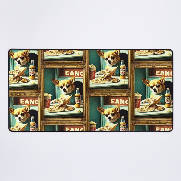 Item preview, Vintage Quiero Taco Bell Chihuahua Frame designed and sold by Earth Nature Creations.