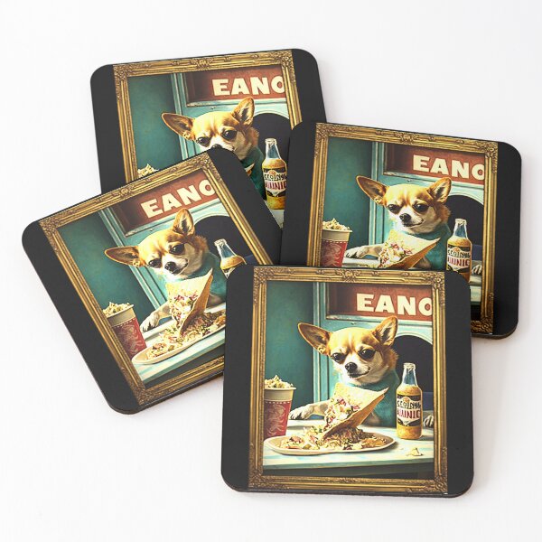 Item preview, Vintage Quiero Taco Bell Chihuahua Frame designed and sold by Earth Nature Creations.