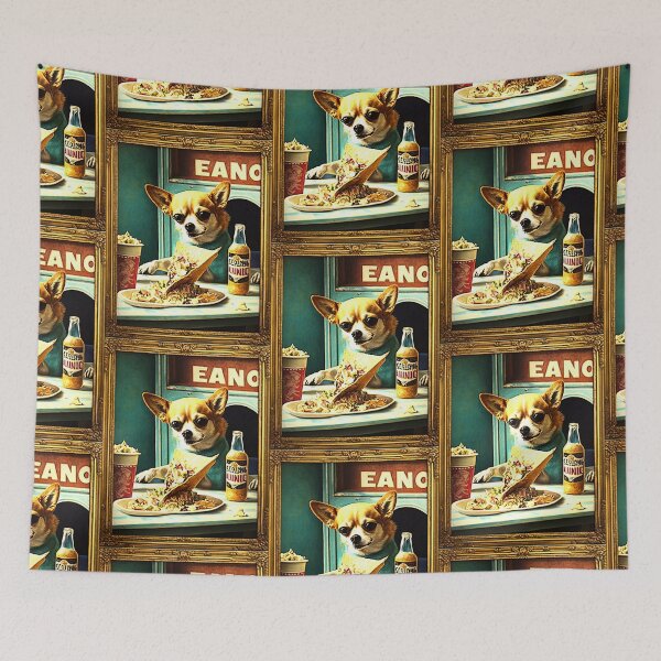 Item preview, Vintage Quiero Taco Bell Chihuahua Frame designed and sold by Earth Nature Creations.