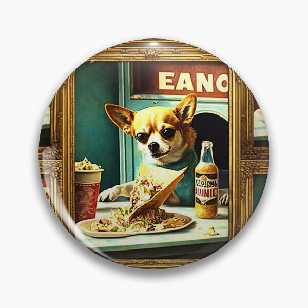 Item preview, Vintage Quiero Taco Bell Chihuahua Frame designed and sold by Earth Nature Creations.