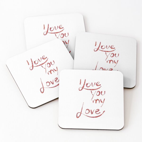 Aperçu de l'œuvre Romantic I Love You Text Design-109 PNG créée et vendue par Metaversigns2-O.