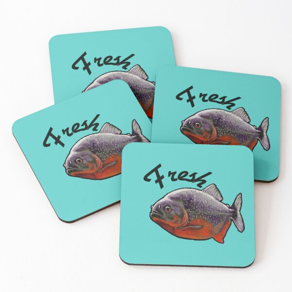 Item preview, Piranha Feeling Fresh designed and sold by FreyStrandDraws.