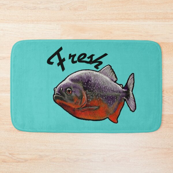 Item preview, Piranha Feeling Fresh designed and sold by FreyStrandDraws.