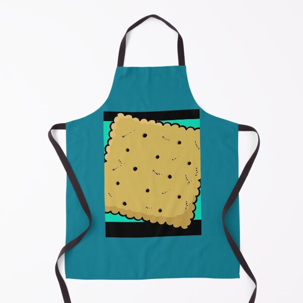Item preview, Graphique de conception Dry White Cracker Lovers Top mousseline designed and sold by Malachikittybij.