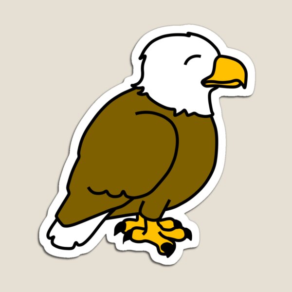 Item preview, Cute Happy Bald Eagle designed and sold by OrderofOps.