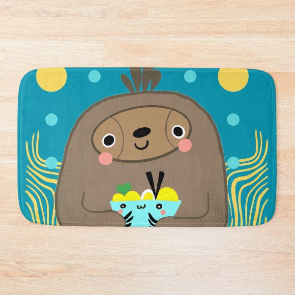 Item preview, Cute Kawaii Sloth Ramen Lover Japanese Ramen Art designed and sold by Renata Illustrata.