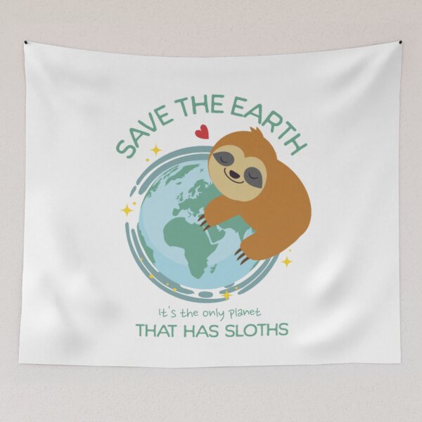 Item preview, Earth day 2023 | save the earth with sloths It is the only planet that has smiling sloths designed and sold by aliciabutterfly.