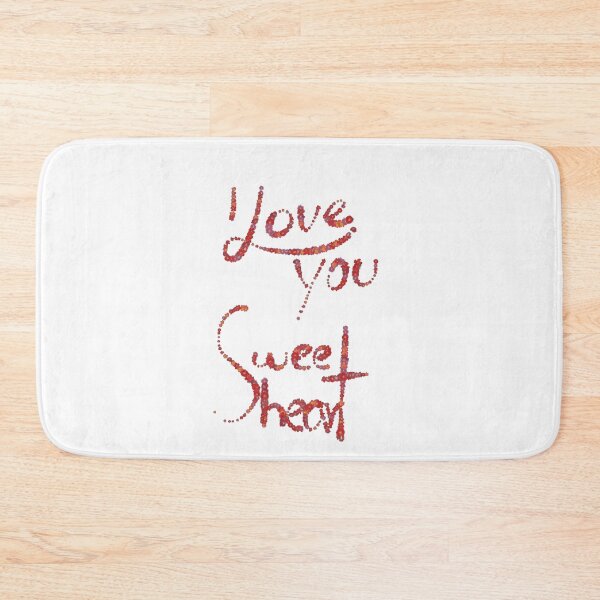 Item preview, Romantic I Love You Sweetheart Text Design-115 PNG designed and sold by Metaversigns2-O.
