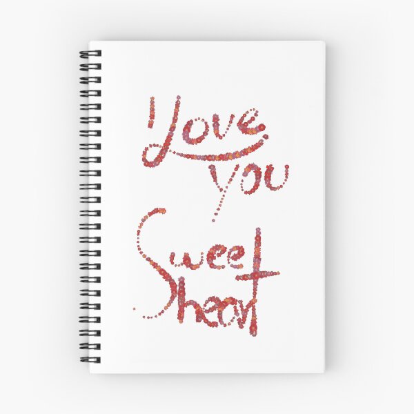 Item preview, Romantic I Love You Sweetheart Text Design-115 PNG designed and sold by Metaversigns2-O.