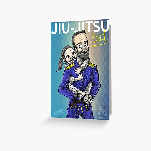 Jiu-Jitsu Dad Greeting Card