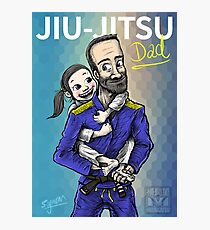 Jiu-Jitsu Dad Photographic Print