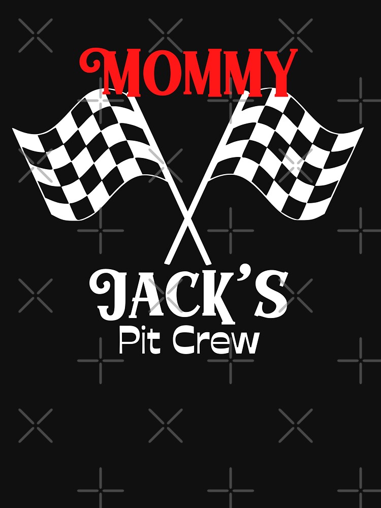 Disover MOMMY Jack's pit crew Race Car theme birthday, Birthday Shirts, 2nd Birthday , Matching Family Shirts, Gift for birthday boy, Boy Birthday | Essential T-Shirt 
