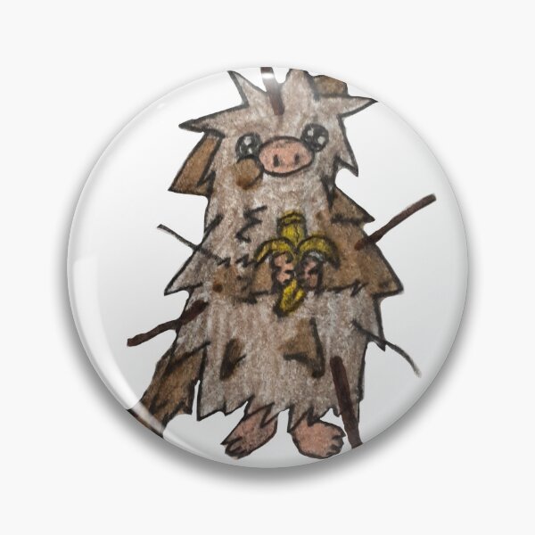 Item preview, Precarious Porcupine and banana designed and sold by ScrimRat.