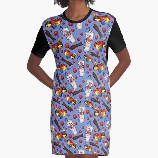 Meine Lieblingssachen - Kiwiana (Blau) T-Shirt Kleid