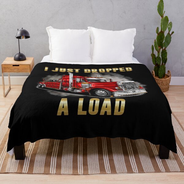 Item preview, I Just Dropped A Load Semi Truck Driver Trucker Funny designed and sold by Trendy Valley .