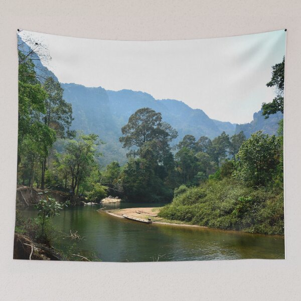 Item preview, Laos - Ban Khoun Khan and Tham Kong Lo cave designed and sold by franck380.