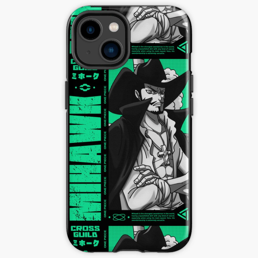 Dracule Mihawk - One Piece v.3 color version iPad Case & Skin for