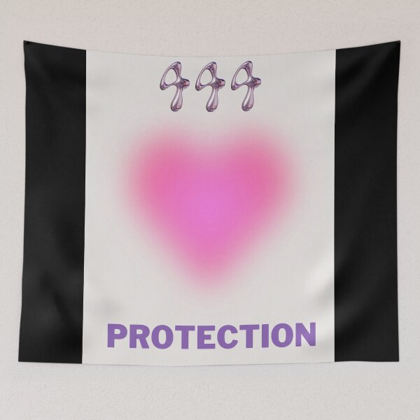 Item preview, 444 ANGEL NUMBER AURA HEART designed and sold by DiscoVibes.