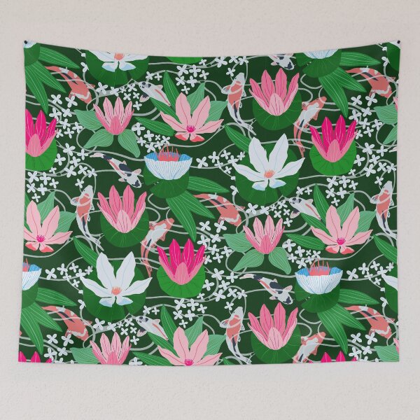 Item preview, Aquatic Garden - Dark designed and sold by popElephant.