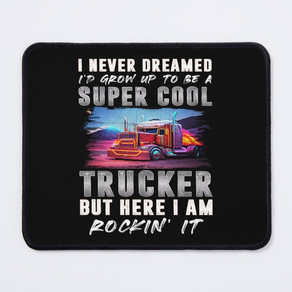 Item preview, Cool Trucker Funny Truck Driver designed and sold by Trendy Valley .