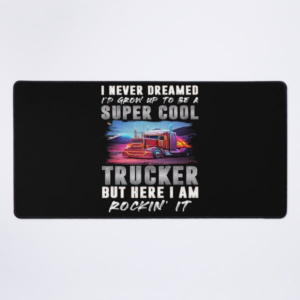 Item preview, Cool Trucker Funny Truck Driver designed and sold by Trendy Valley .