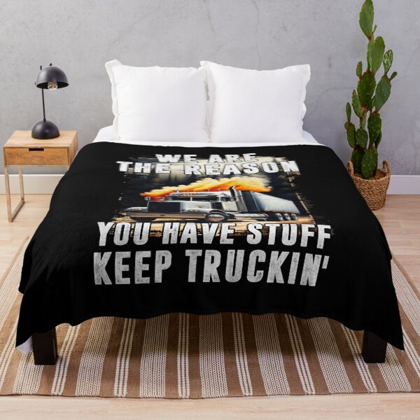 Artikelvorschau, Wir sind der Grund, warum Sie Stuff Funny Trucker haben entworfen und verkauft von Trendy Valley .