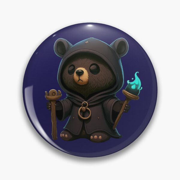 Item preview, Black Bear Warlock designed and sold by med-critters.