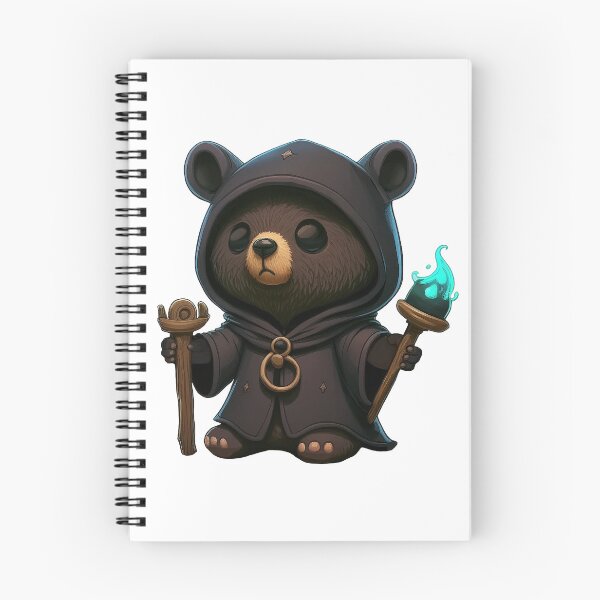 Item preview, Black Bear Warlock designed and sold by med-critters.