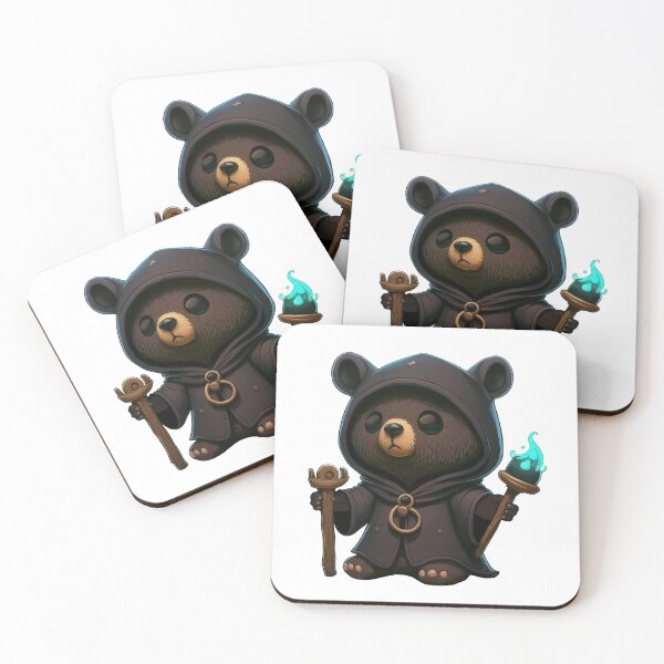 Item preview, Black Bear Warlock designed and sold by med-critters.