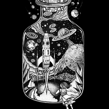 Artwork thumbnail, Run for Space by Ruta