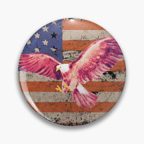 Item preview, American Flag Bald Eagle designed and sold by familygiftscent.
